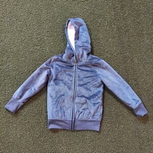 Pink Laundry Sweater Girls 7/8 Hoodie Jacket Full Zip Lined Long Sleeve